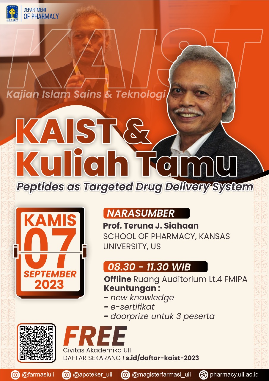 KAIST dan Kuliah Tamu “Peptides as Targeted Drug Delivery System”
