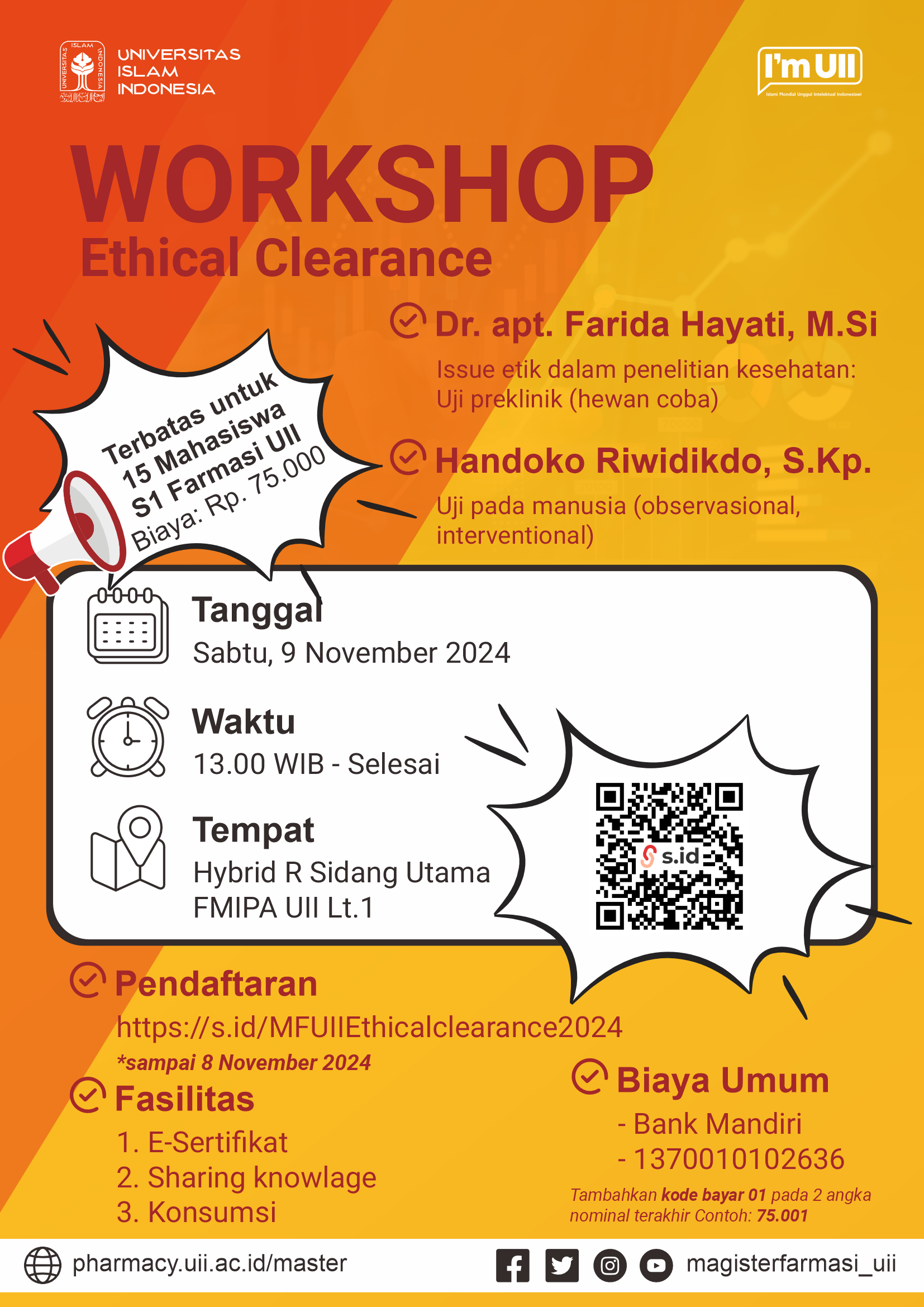 Workshop Ethical Clearance 2024