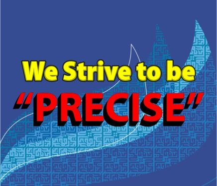 we strive to be precise-pharmacy-uii