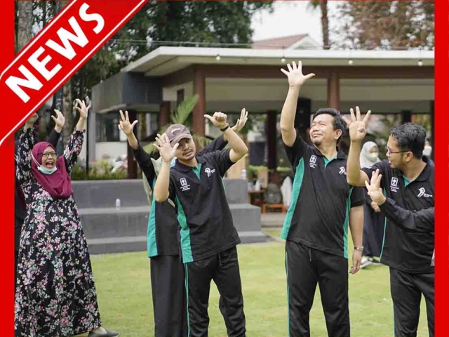 Serunya Outbound Dosen, Tendik dan Laboran Jurusan Farmasi UII