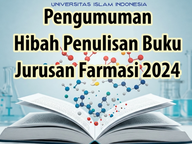 Pengumuman Hibah Penulisan Buku Jurusan Farmasi 2024